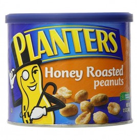 Planters Honey Roasted Peanuts   Tin  340 grams